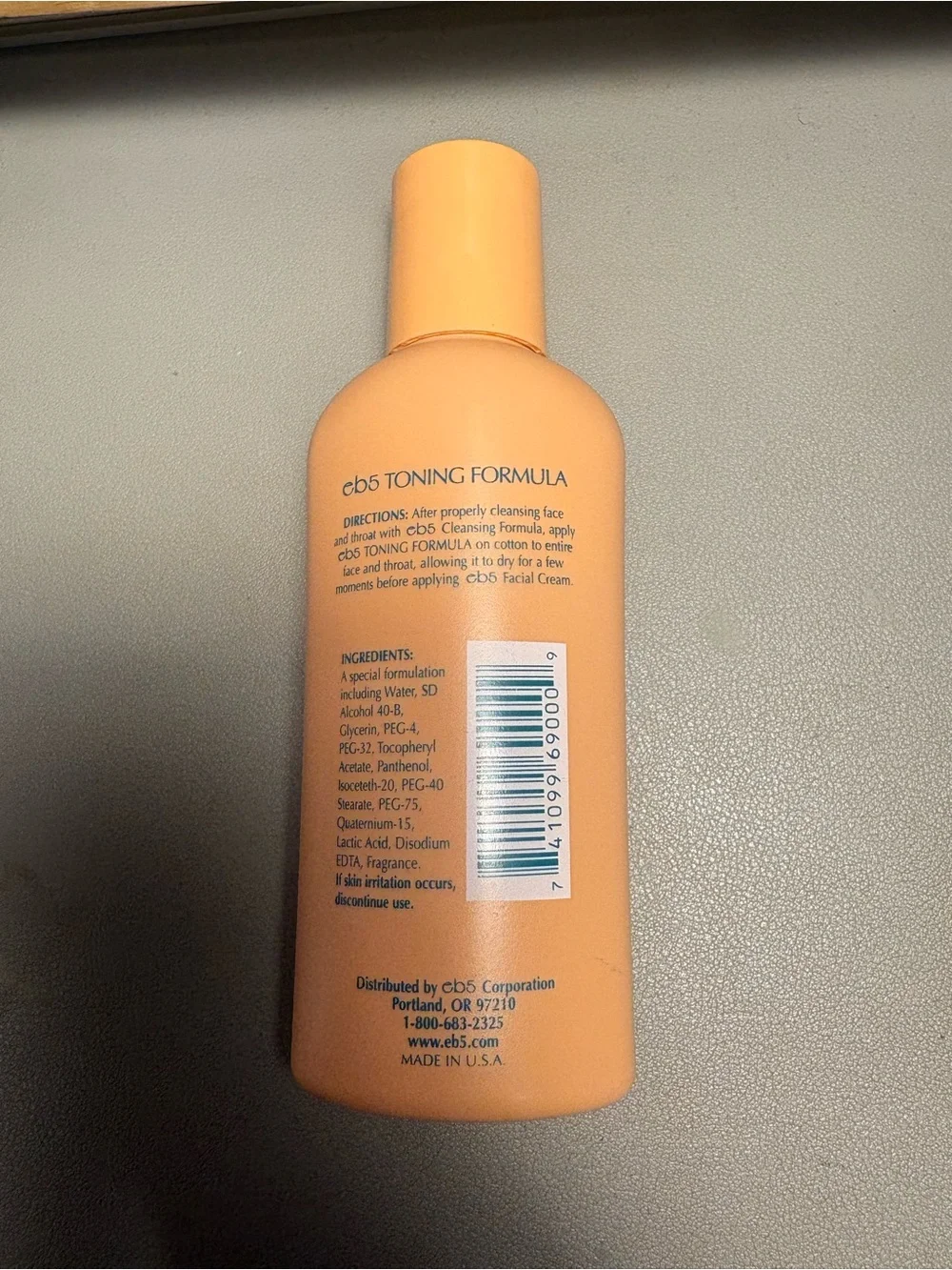 Eb5 peach toning
